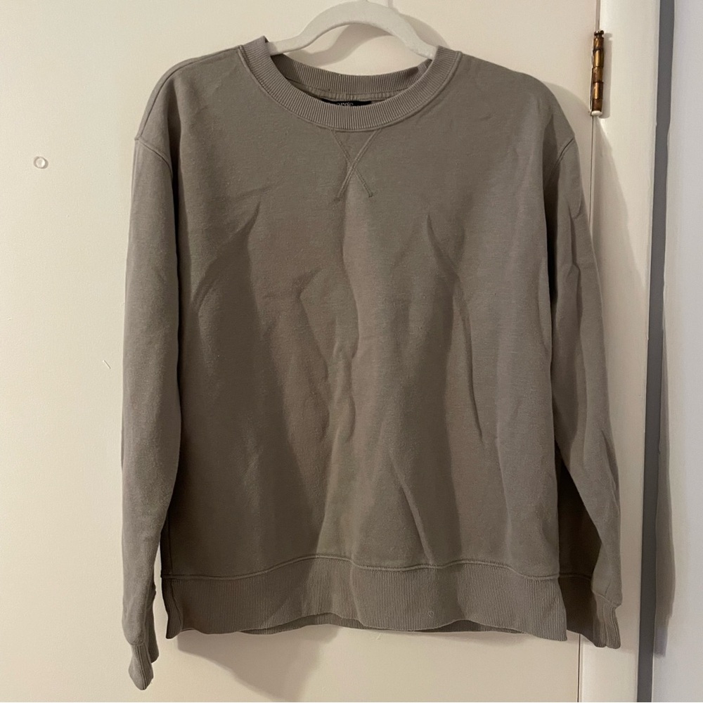 George Women's Tan/Green Crewneck Sweatshirt *MATCHING SWEATPANTS AVAILABLE